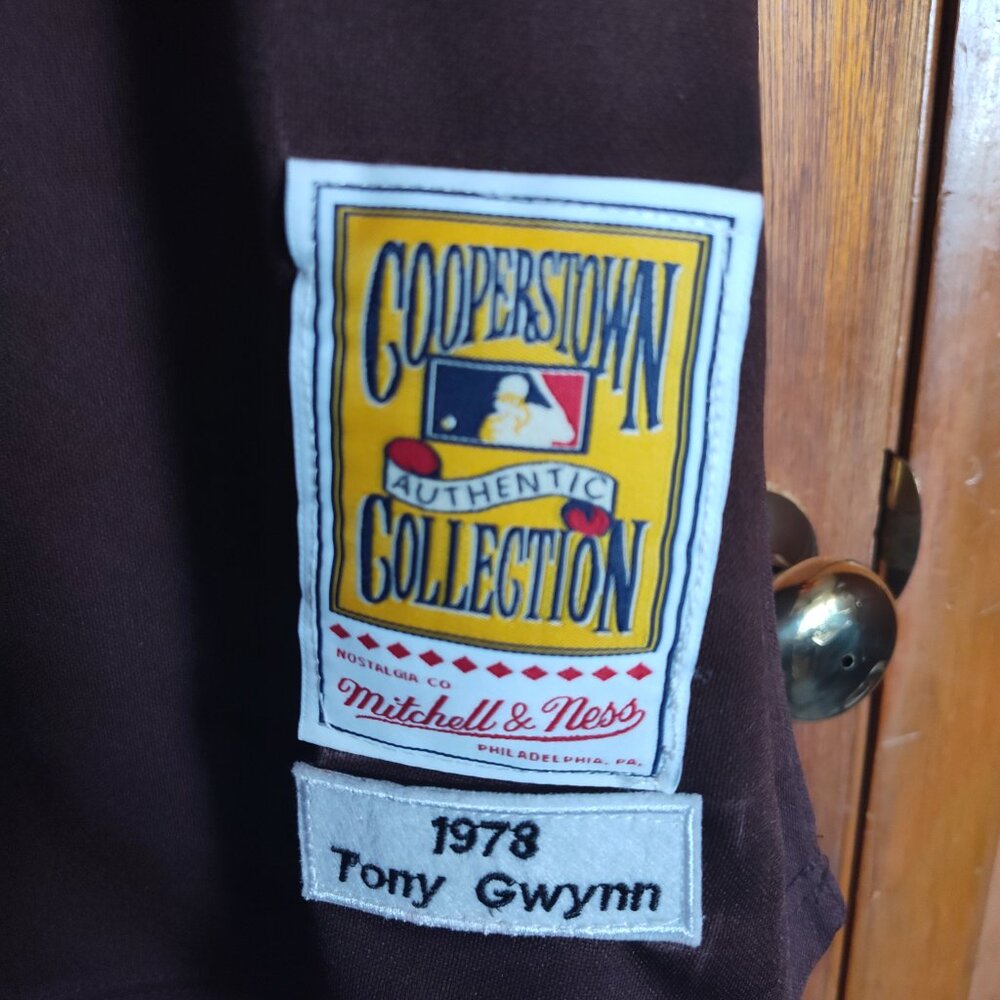 TONY GWYNN 1978 style new never been use (XL) most have jersey Is Best Player - Picture 6 of 8